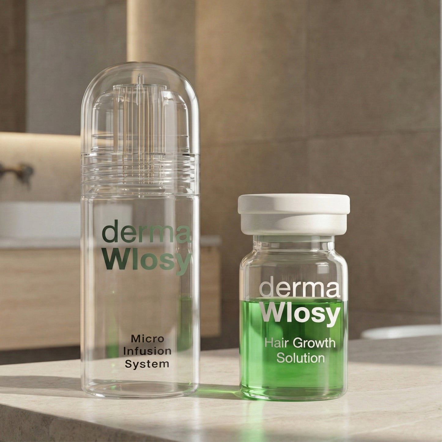 DermaWłosy System Mikro-Infuzji do Odrostu Włosów